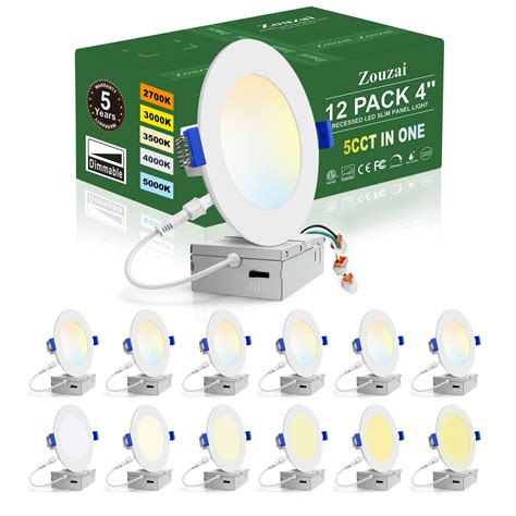 junction box mounted led lights 5000k|12 Pack 4 Inch Ultra.